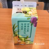 四季春风味乌龙茶  水果味道很清爽，乌龙茶有淡淡的味