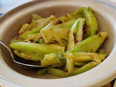 虾酱啫唐生菜-利苑酒家(合景国际金融广场店)