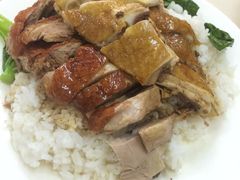 烧鸭拼油鸡-大聪烧鹅快餐店(梅林店)