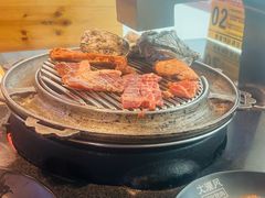 -大漠风炭火烤肉火锅自助餐厅(台山万达店)