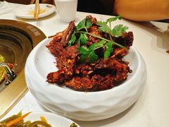 沈阳铁板鸡架-锅当当铁锅炖烀饼王(长泰广场店)