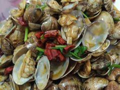 辣炒花蛤-烁佳海鲜大馅饺子