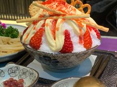 芝芝草莓雪花冰-辣斗辣火锅(太古里店)