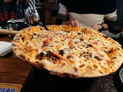 蟹肉牛肉披萨-机器人火炉披萨