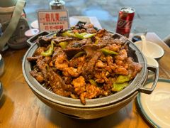 传统爆三样-倍儿美海鲜大排挡·非遗海鲜蒸饺(洋货店)
