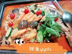 -探鱼·鲜青椒爽麻烤鱼(中天广场店)