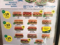 菜单-赛百味SUBWAY(曲江智慧大厦店)