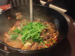 小炒黄牛肉-小隐人家(乐松店)