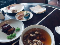古越陈酿煮花螺-杭州西子湖四季酒店·金沙厅