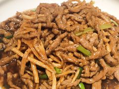 馓子牛肉丝-刘胖子家常菜(金色港湾店)