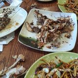 一碗老式麻辣烫，两份炒面