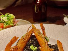 墨鱼汁海鲜烩饭-LUMOS卢莫斯融合料理餐厅