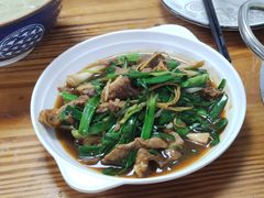 大蒜炒羊肉-藏书金记家宝羊肉馆(黄河北路店)