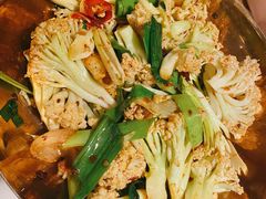 香锅花菜-绿茶餐厅(西单老佛爷店)