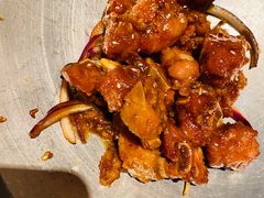 蒜香蜜汁排骨-绿茶餐厅(昌平悦荟店)