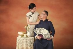 -时光纪亲子全家福照相馆(静安店母女写真父母纪念照)