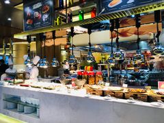 自助取餐区-杭州钱江新城万怡酒店-西餐厅