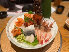 豪华刺身三拼-赤坂亭M9和牛烧肉(世博源店)