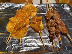 -路边摊小炉子烧烤