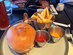 芝士火山熔岩牛肉汉堡-blue frog蓝蛙(长泰广场店)