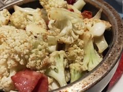 生炒有机花菜-大树餐厅(益田假日店)