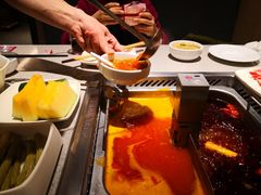 番茄牛肉汤-海底捞火锅(明湖路店)