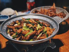 干锅肥肠护心肉-95号酱骨·一块豆腐(展春园西路店)