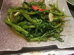 虾酱炒通菜-暹罗湾东南亚餐厅