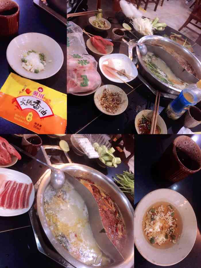 鸭棚子同福老火锅-"味道非常不错,是重庆的老火锅,而且是铁锅.