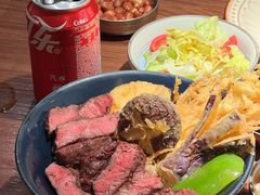 厚切牛排丼饭-满满初牛·炭烧牛肉专门店(国大店)