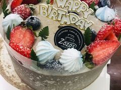 蓝系花环咸奶油-ZOZO's昌左左精致甜品设计(新北店)