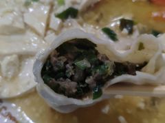 皮皮虾猪肉韭菜大馅-小叶大馅饺子城