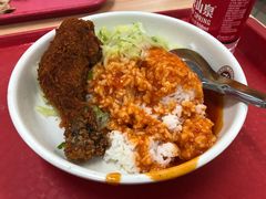 鸡腿饭-北京大学-学五食堂