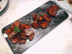 雪花糖醋里脊-绿茶餐厅(乐峰广场店)