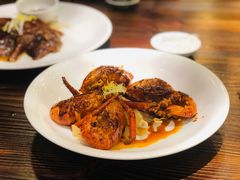 干煎美极罗氏虾-猪肉婆私房菜(华侨城店)