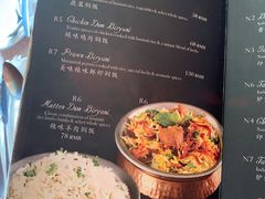 菜单-克比叔叔印度餐厅Kebabs on the Grille(永康路分店)