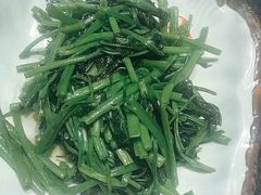 清炒空心菜-湘小馆剁椒鱼头(金帝商务大厦店)