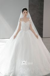 点击看大图 -艾拉·女王婚纱礼服馆