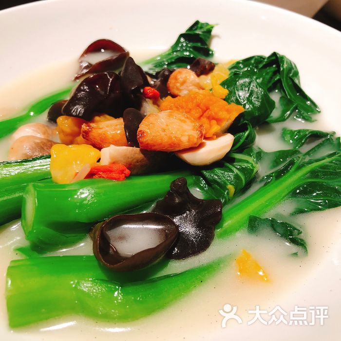 摩罗街金银蛋上汤时蔬图片-北京粤菜馆-大众点评网