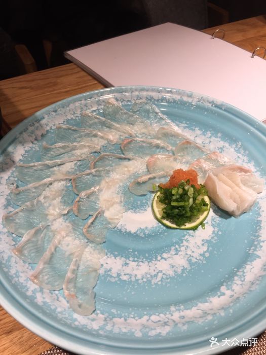 满福日本料理鸦片鱼刺身图片 - 第3张