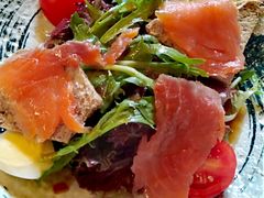 三文鱼色拉-马勒别墅·中餐厅