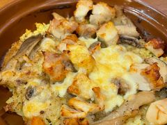 牛肝菌酱鸡肉芝士烤饭-萨莉亚(百信广场店)