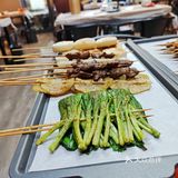 冬天夜里的烧烤～