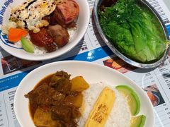 咖喱揸腩饭-敏华冰厅(平安金融中心店)
