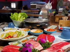 -明洞阿姨·韩式酱蟹烤肉·创意料理(三元桥店)