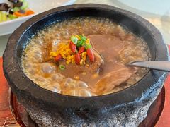 海胆虾怪酱炖老豆腐-青雅中餐厅(大连金石滩绿发希尔顿度假酒店)