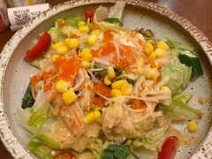 温泉蟹肉沙拉-初居食屋日式料理(万象城购物中心店)