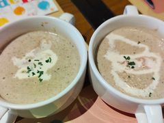 奶油蘑菇汤-安妮意大利餐厅(国贸店)