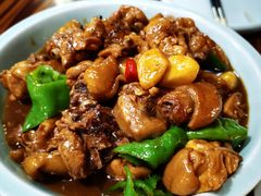 青阳炒公鸡-三道菜(明堂公园店)