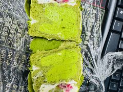 抹茶茉莉爆浆蛋糕-蜜思琪蛋糕(民生路店)